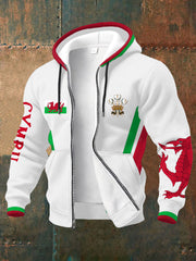 Manteau pour homme Wales Welsh Rugby Lover Imprimé