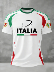 T-shirt à manches courtes Italia Rugby Homme