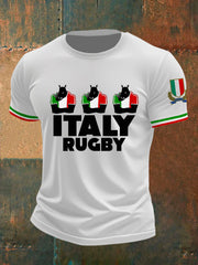 T-shirt à manches courtes Italy Rugby Homme