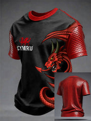 T-shirt imprimé Wales Welsh Lover pour homme