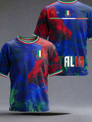 T-shirt à manches courtes Italy Rugby Homme