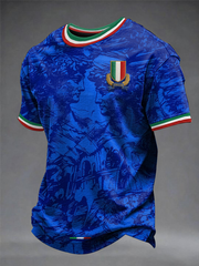 T-shirt à manches courtes Italy Rugby Homme