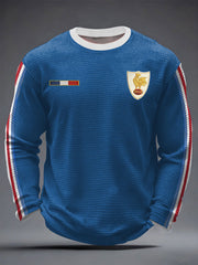 T-shirt à manches longues France Rugby Waffle Homme