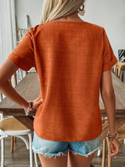 Chemise décontractée pour femme en bambou et lin, ornée de motifs floraux, avec fermeture par boutons