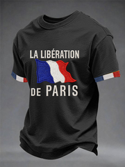 T-shirt à manches courtes La Liberation De Paris Homme