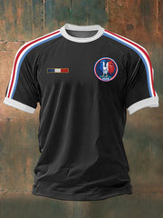 T-shirt imprimé de rugby de l’équipe de France pour hommes