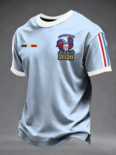 T-shirt imprimé de rugby de l’équipe de France pour hommes