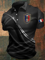 Chemise imprimée France pour hommes