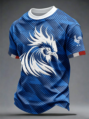 T-shirt à manches courtes pour homme, style football américain