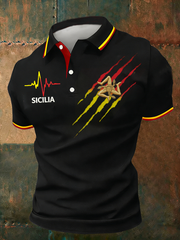 Polo Sicile Trinacrie pour homme
