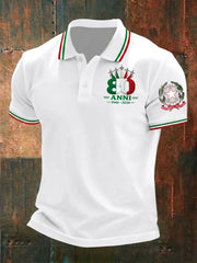 Chemise imprimée pour hommes Festa della Repubblica République italienne