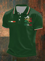 Chemise Sicile Trinacrie pour hommes