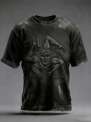T-shirt à manches courtes Sicile Trinacrie pour hommes