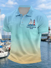 Chemise Décontractée Kieler Woche Print Homme