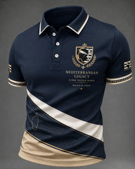 Chemise pour homme à imprimé du drapeau de la Corse
