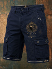 Shorts pour homme imprimés au drapeau de la Corse