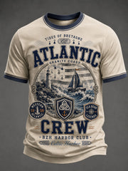 T-shirt pour hommes imprimé celtique de Bretagne, France