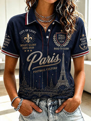 T-shirt de football de Paris des femmes