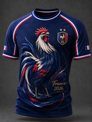 T-shirt homme imprimé France Football
