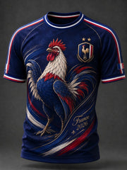 T-shirt homme imprimé France Football