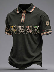 Maillot de cyclisme pour homme, modèle skeleton