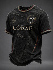 T-shirt corset à manches courtes pour homme
