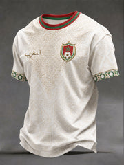 T-shirts de football pour hommes Maroc 2026