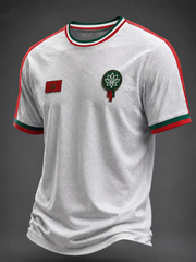 T-shirt manches courtes imprimé MAROC pour homme