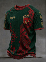 T-shirts de football marocain pour hommes