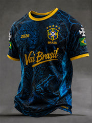 T-shirts Brazil Soccer pour hommes