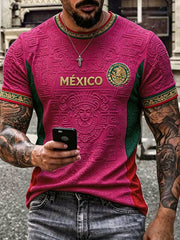 T-shirt imprimé Mexico Proud Art pour homme