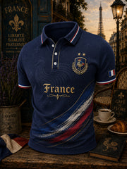 Chemise pour hommes imprimée France Football