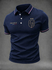 Chemise pour hommes imprimée France Football