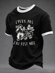 T-shirt pour hommes J'PEUX PAS J'AI FEST NOZ