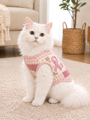 Gilets de chat de conscience de cancer du sein