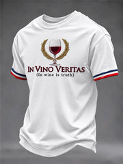 T-shirt pour homme IN VINO VERITAS