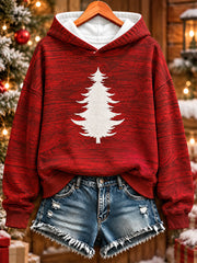 Sweat-shirt de Noël imprimé pour femmes
