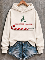 Sweat-shirt régulier de Noël pour femme