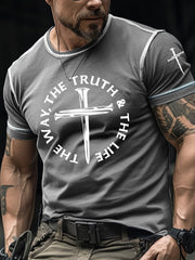 Men's  The Way, The Truth and The Life Print T-Shirt