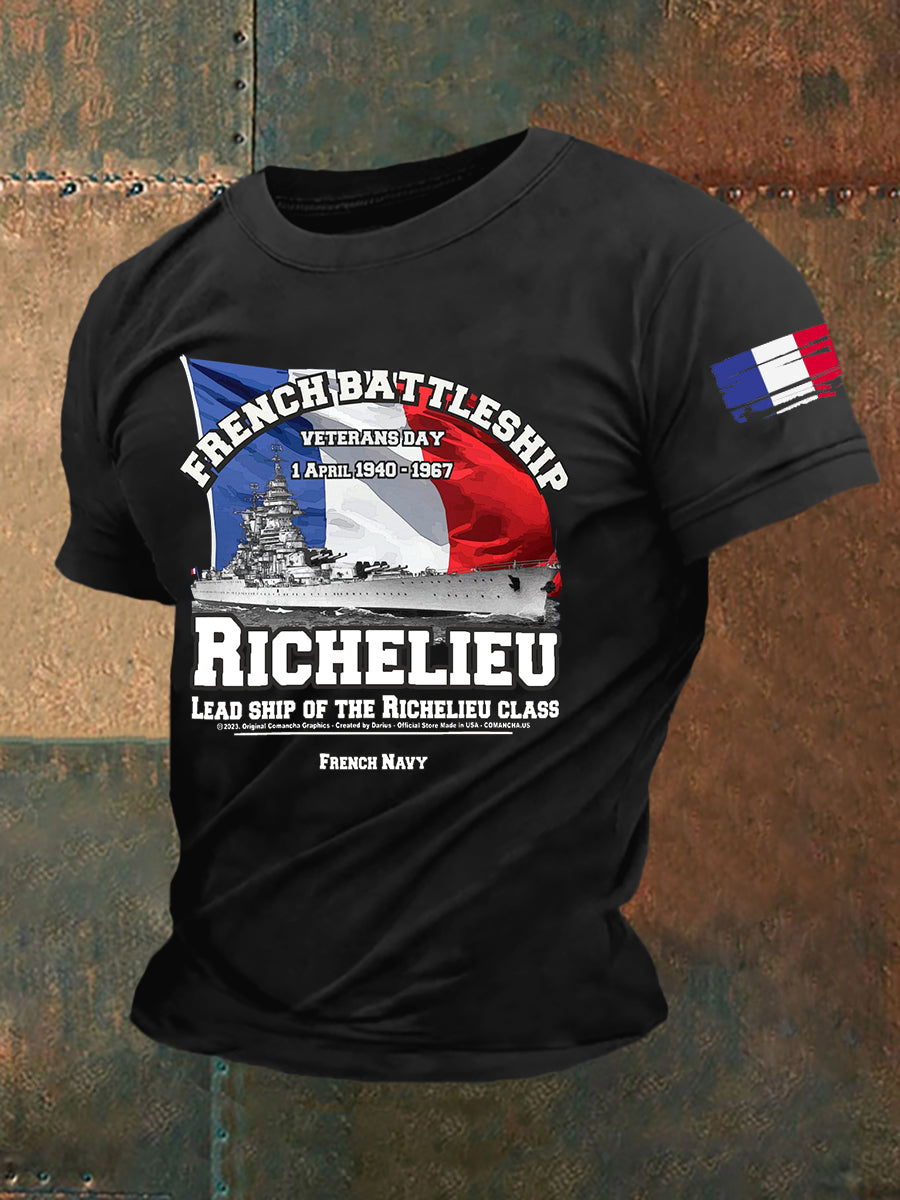 T-shirt à manches courtes  De Gaulle R91 Homme