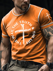 Men's  The Way, The Truth and The Life Print T-Shirt