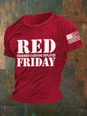Men's Red Friday Remember Everyone Deployed T-shirt