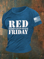 Men's Red Friday Remember Everyone Deployed T-shirt