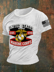 Men's United States Marine Corps Short-sleeved T-shirt