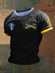 Men's US Infantry Printed Short Sleeves T-shirt