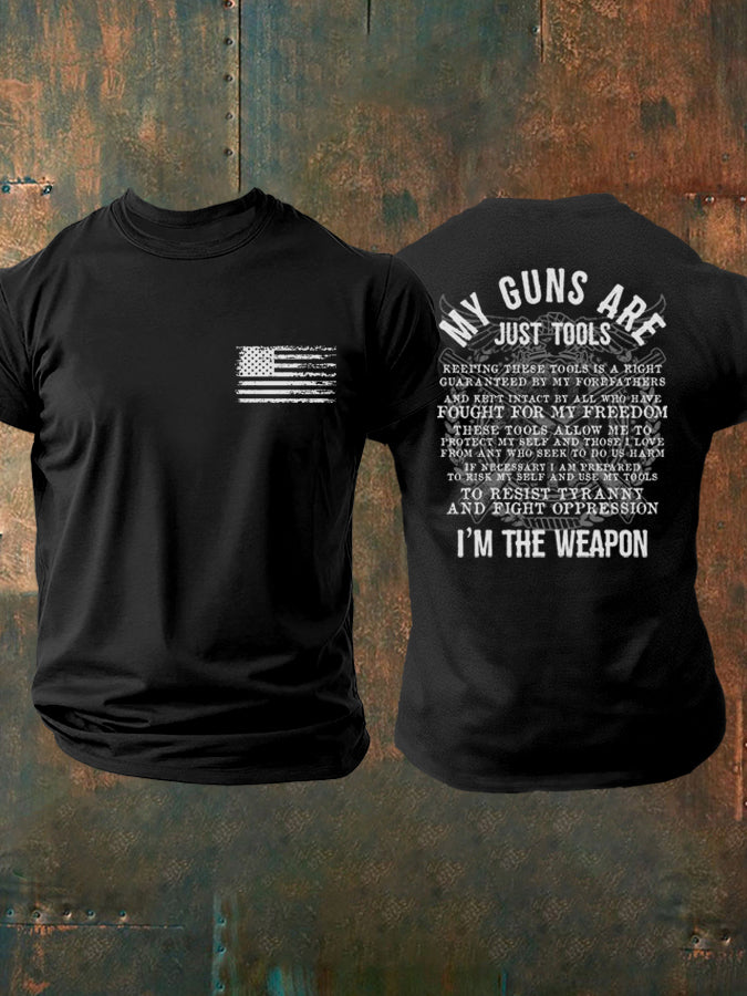 Men's My Guns are Just Tools T-shirt