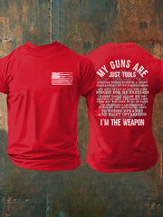 Men's My Guns are Just Tools T-shirt