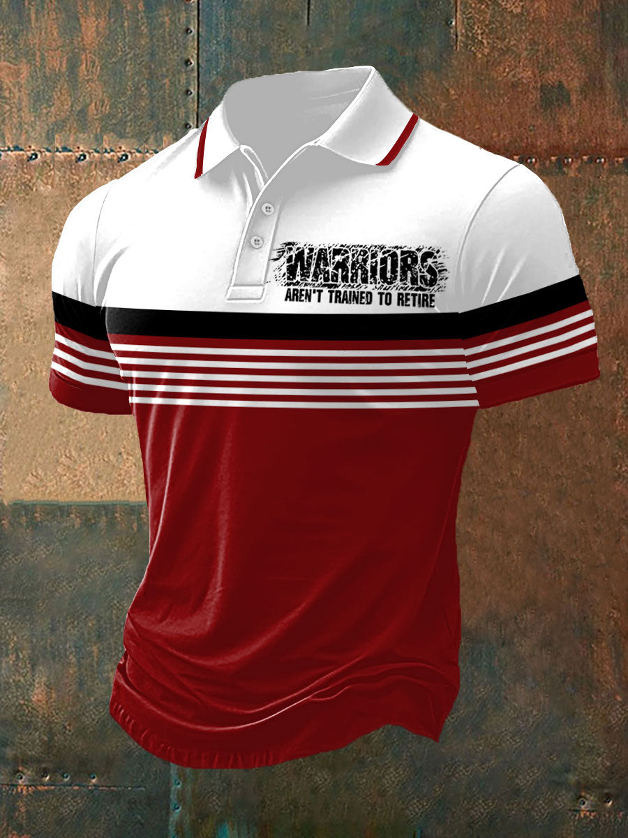 Men's Warriors Aren't Trained To Retire  Shirt