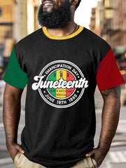 Men's  1865 Printed Crew Neck T-Shirt