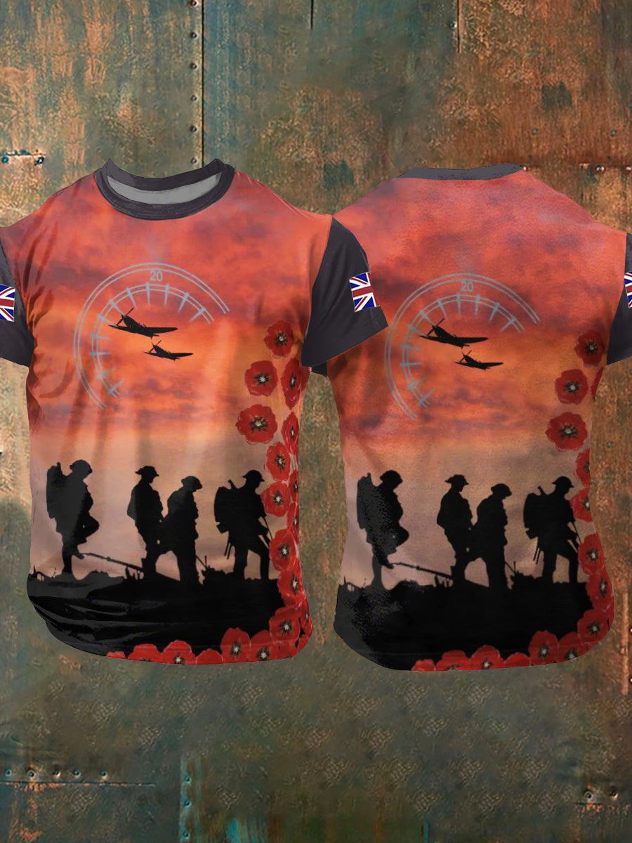 T-shirt manches courtes LEST WE FORGET pour homme
